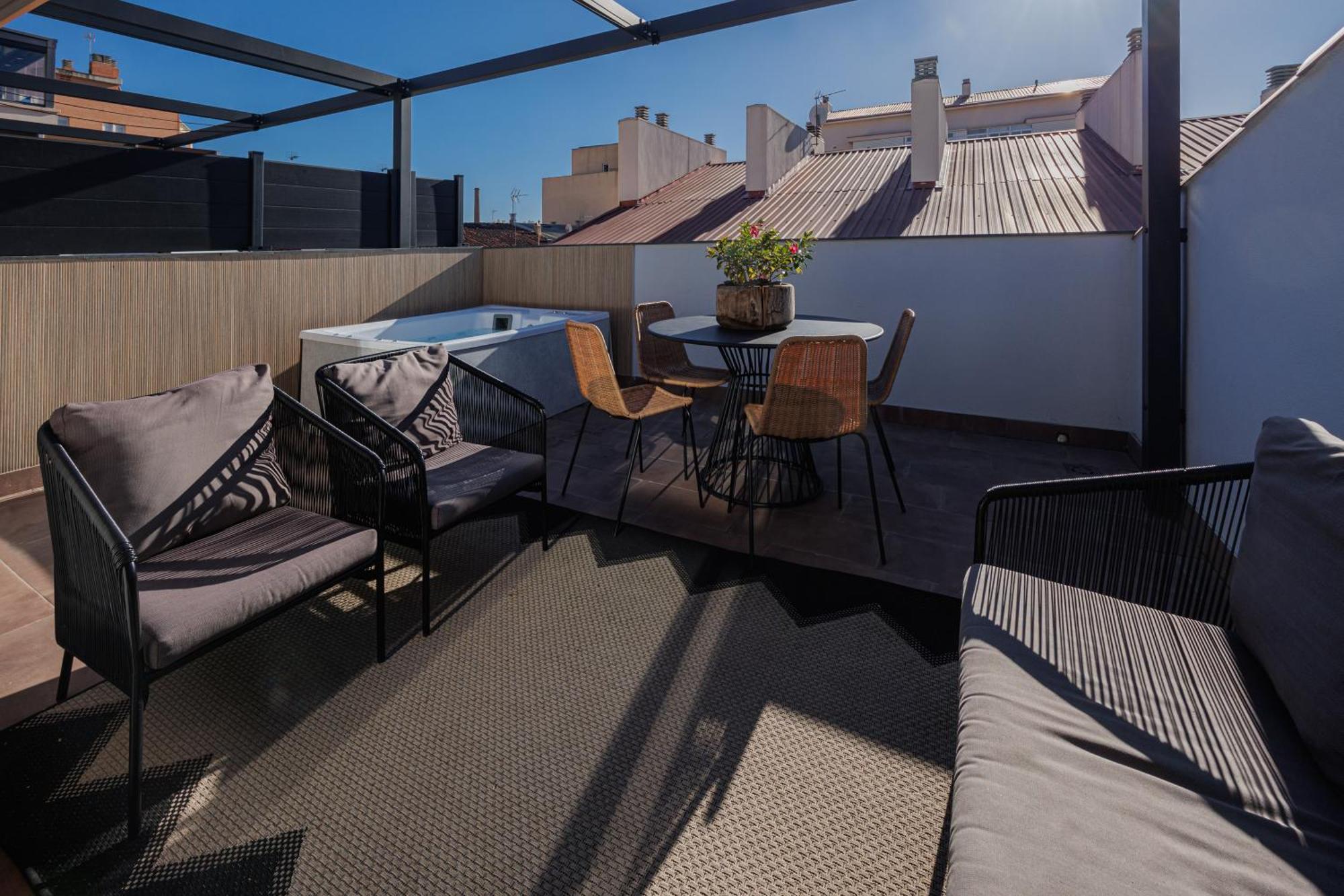 Atico Duplex Playa Area Barcelona Con Spa Exterior Montgat Zewnętrze zdjęcie